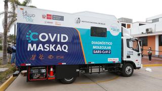 Minsa presenta el “Covid Maskaq”, el laboratorio móvil que realizará diagnósticos moleculares en todo el país