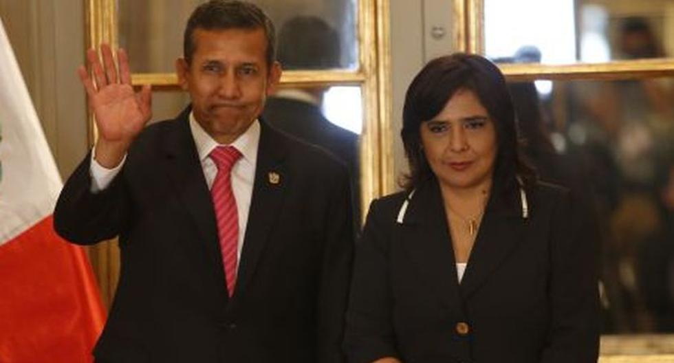 Ollanta Humala agradeció a Ana Jara por su trabajo al frente de la PCM (USI)