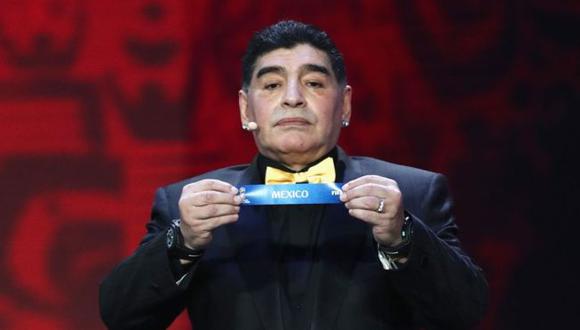 Maradona criticó y elogió a México durante el pasado Mundial. (Foto: Getty Images)