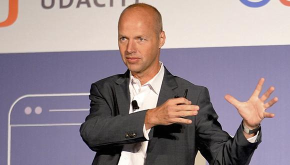 Sebastian Thrun consideró que el problema principal con la inteligencia artificial está en los datos. (Foto: Archivo AFP)