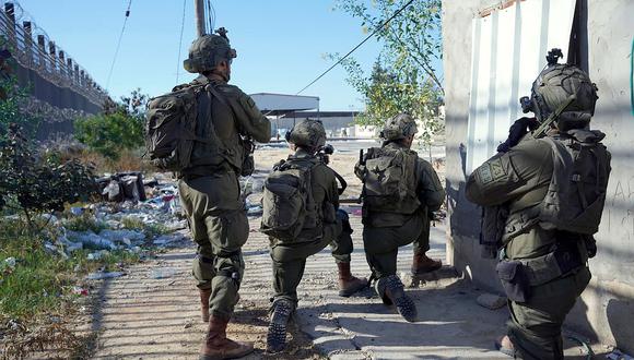 Fuerzas israelíes operando en Rafah, en el sur de la Franja de Gaza, el 8 de mayo de 2024. (Foto del Ejército israelí / AFP)