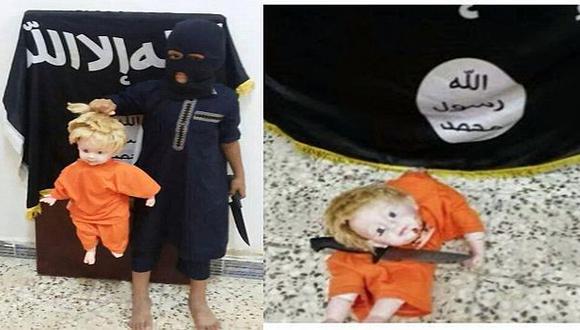 Estado Islámico enseña a los niños a decapitar usando muñecas