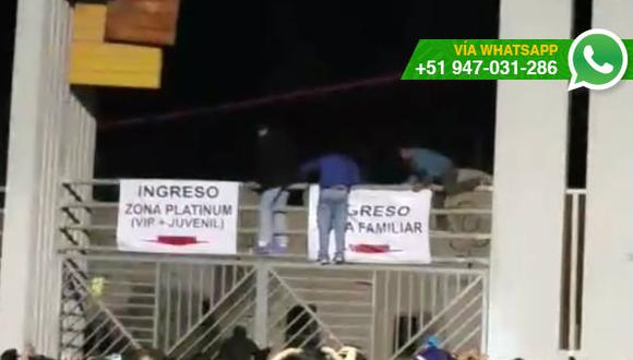 Arequipa: el accidentado ingreso al concierto de Maná [VIDEOS]