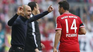 Claudio Pizarro: el socio de Pep Guardiola en el Bayern Múnich