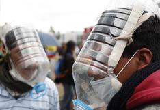Máscaras antigases hechas a mano: Un oficio en medio de protestas en Ecuador | FOTOS