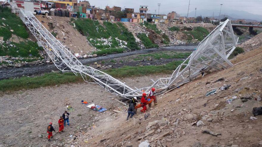 Callao: el rescate de heridos tras caída de puente [FOTOS] - 1