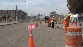 Callao: MTC realiza mantenimiento de Av. Santa Rosa ante caos por obras inconclusas 