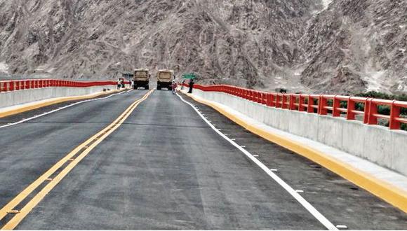 Puente inaugurado por presidente Humala presenta deformaciones
