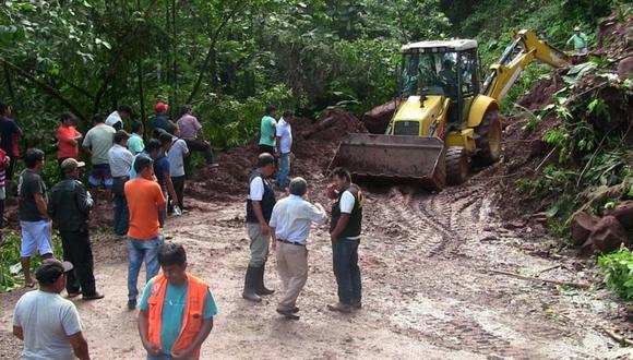 El terremoto de Amazonas inutilizó las vías de comunicación de dicha región. El río Utcubamba se desbordó. (Foto: Andina/Referencial)