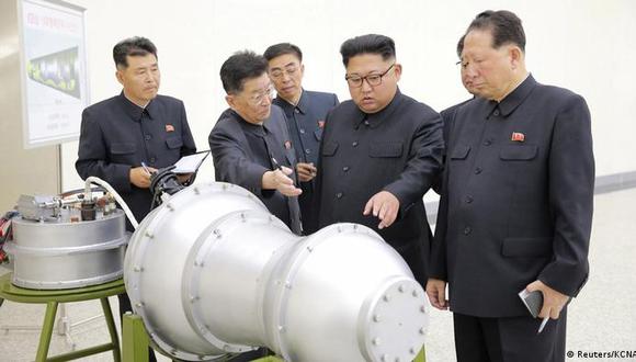 Un 3 de septiembre del 2016, Corea del Norte prueba su bomba atómica más potente hasta la fecha, una bomba de hidrógeno que puede equiparse en un misil de alcance intercontinental. (Reuters).