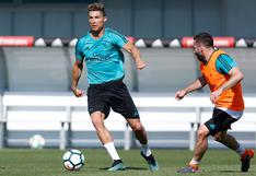 Cristiano Ronaldo y Dani Carvajal regresaron a los entrenamientos del Real Madrid
