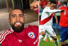 Arturo Vidal envió mensaje de aliento a la selección de Chile antes de su partido ante Perú
