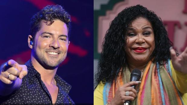 David Bisbal se rinde ante el talento y encanto de la peruana Eva Ayllón. (Fotos: Agencia / archivo El Comercio)