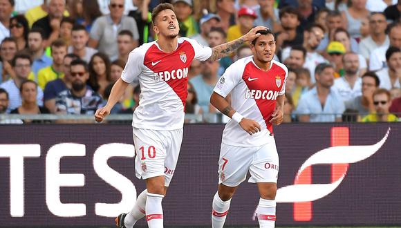 Mónaco ganó 3-1 al Nantes con gol de Radamel Falcao en el inicio de la Ligue 1. (Foto: AFP)