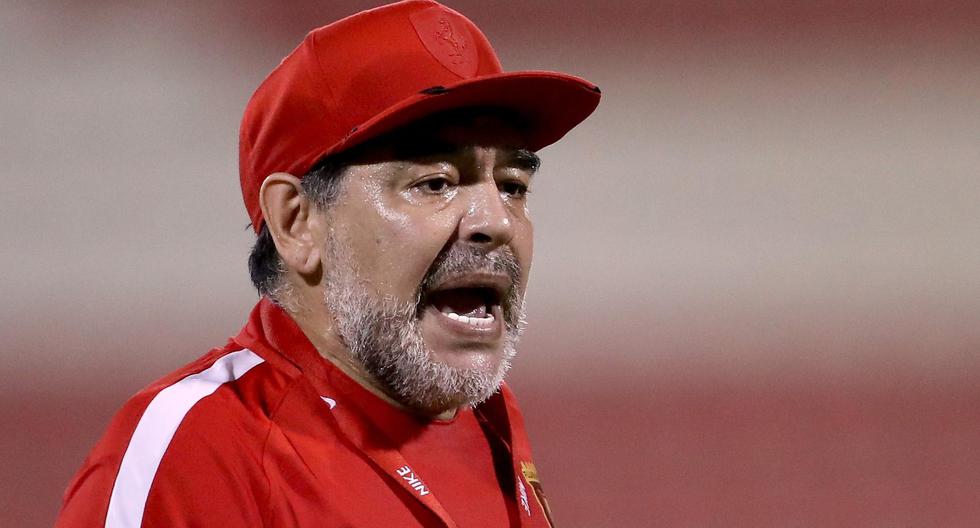 Diego Maradona dijo que se asusta cuando ve la alineación de la Argentina de Sampaoli. (Foto: Getty Images)