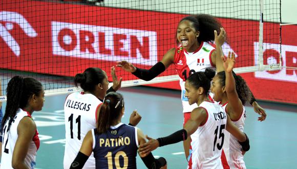 La selección peruana de vóley logró su primer triunfo en la segunda parada de la Serie 2 del World Grand Prix. (Foto: FIVB)