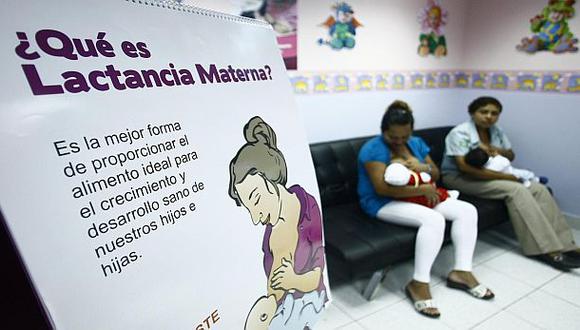 Lactancia materna: 500 lactarios se implementaron en el 2013