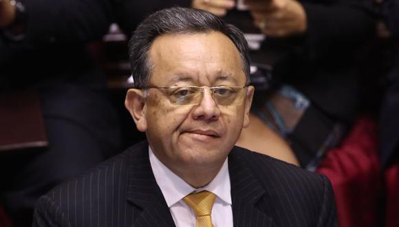 El contralor Edgar Alarcón adelantó que no piensa renunciar a su cargo pese a la denuncia en su contra que está en manos del Congreso de la República. (Archivo El Comercio