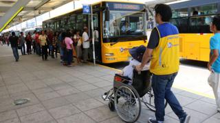 ATU: más de 6.400 personas con discapacidad severa pueden movilizarse gratis en Corredores Complementarios y Metropolitano