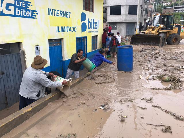 Apurímac: al menos 50 viviendas inundadas por huaico en distrito de San Jerónimo | VIDEO