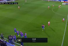 Atlético de Madrid vs. Eibar: Gol mal anulado, VAR, y emotiva celebración tras el 1-0 del Eibar | VIDEO