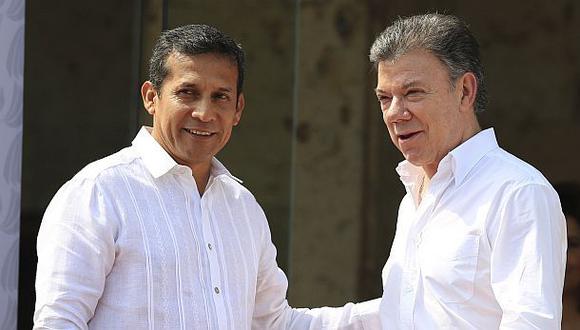 Humala se reunirá con el presidente Santos en Iquitos