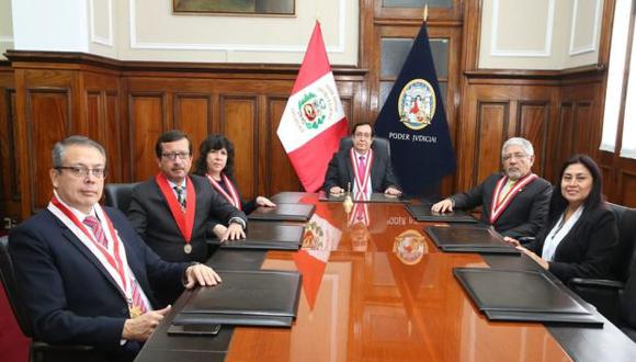 El Consejo Ejecutivo del Poder Judicial es presidido por Víctor Prado Saldarriaga, titular de dicho poder del Estado. (Foto: Poder Judicial)