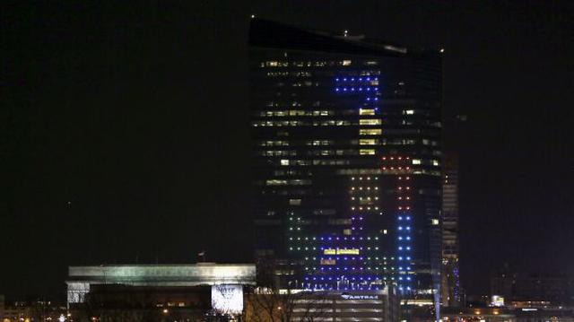 Tetris gigante en Filadelfia - 1