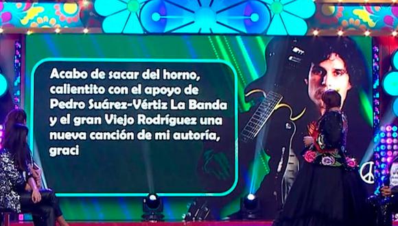 Pedro Suárez-Vértiz presentó nuevo tema musical en "El reventonazo de la Chola" | Foto: Difusión