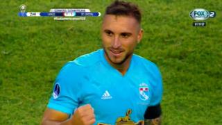 Sporting Cristal vs. Lanús: el gol de Emanuel Herrera tras genialidad de Ballón [VIDEO]