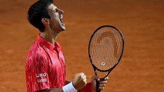 Novak Djokovic conquista su quinto Masters de Roma tras derrotar a Diego Schwartzman en la final 
