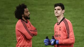Real Madrid: Courtois y Marcelo no jugarán ante el Manchester City por lesión