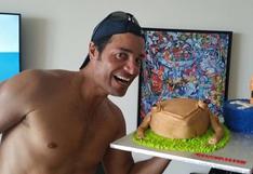 Chayanne celebró su cumpleaños con esta extraña torta