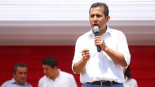 Ollanta Humala no descartó llamar a legislatura extraordinaria