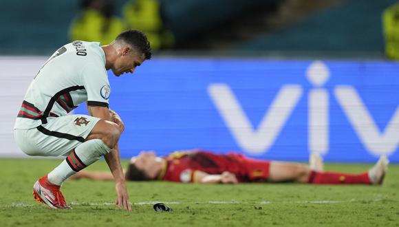 Portugal, vigente campeón de la Eurocopa, fue eliminado de la edición 2020 en octavos de final a manos de Bélgica. (Foto: Reuters)