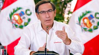 Vizcarra pide al Congreso recapacitar y corregir cambio sobre declaración de intereses