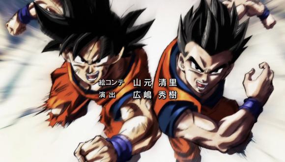 Gokú y Gohan, listos para la lucha en el nuevo tema de cierre de  "Dragon Ball Super". (Imagen: Toei animation)