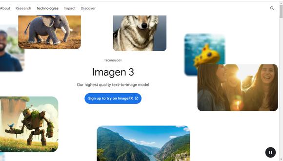 Google presenta Veo, Imagen 3 y Music AI Sandbox: modelos de IA para crear video, imágenes y música. (Foto: Captura de pantalla / Google)