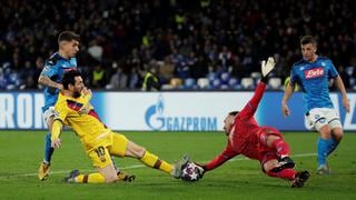 Barcelona vs. Napoli por Champions League: alineaciones confirmadas del duelo por octavos de final