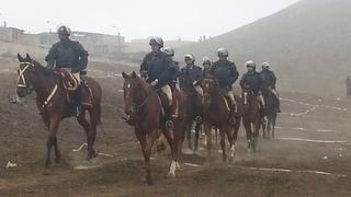 Tablada de Lurín: policía cuida zona arqueológica tras desalojo