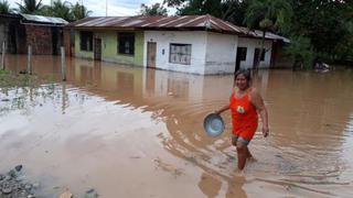 San Martín: declaran en emergencia ocho distritos afectados por las lluvias