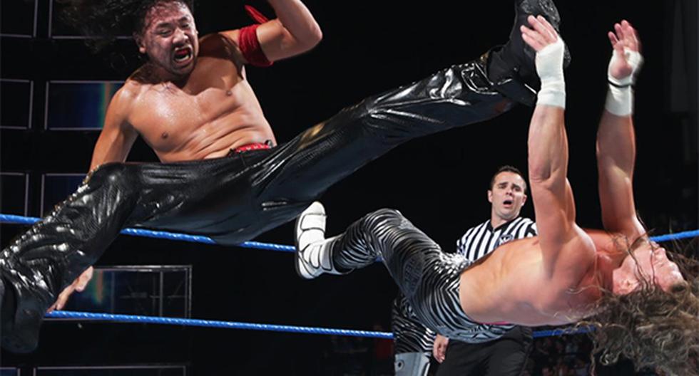 Shinsuke Nakamura derrotó a Dolph Ziggler y todos los fanáticos presentes en la pelea se pusieron de pie por la calidad de combate que presenciaron. (Foto: WWE)