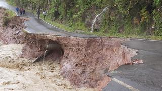 San Martín: desborde de ríos afecta carreteras y puentes en Tocache