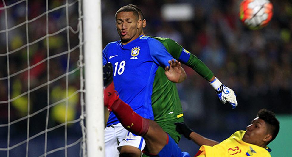 Ecuador cayó ante Brasil en su debut del Sudamericano Sub 20. (Foto: EFE)