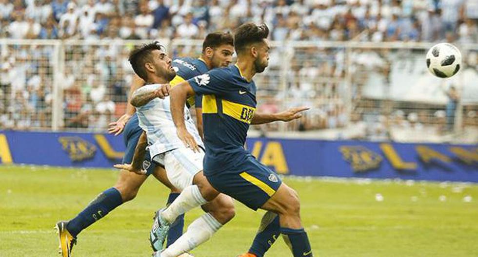 Atlético Tucumán y Boca Juniors empataron 1-1 con goles de Javier Toledo y Walter Bou respectivamente. (Foto: Boca Juniors)