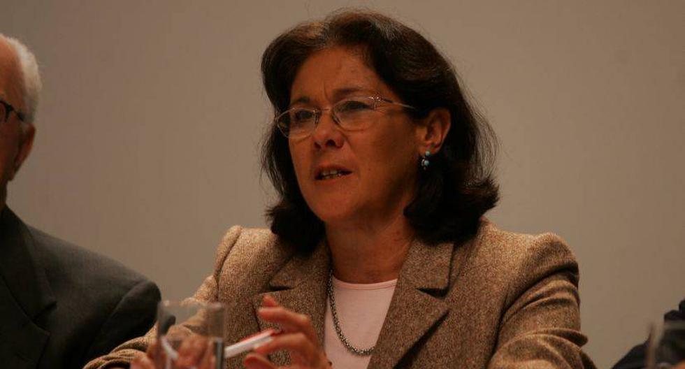 La directora de Proética, Cecilia Blondet, desestimó las críticas de Rafael Rey. (Foto: USI)