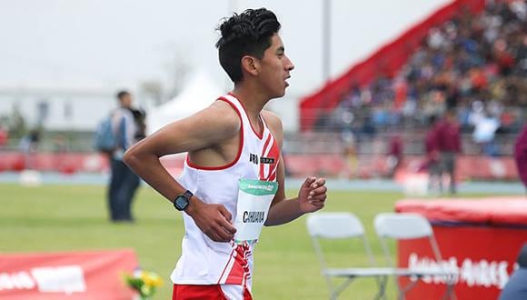 El peruano enfrentó a corredores de talla mundial de Ecuador, China e India. (Foto: FPA / Kevin Canhuana durante competencia juvenil nacional)
