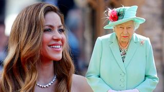 ¿Cuál es el acercamiento que tuvo Shakira con la reina Isabel II?