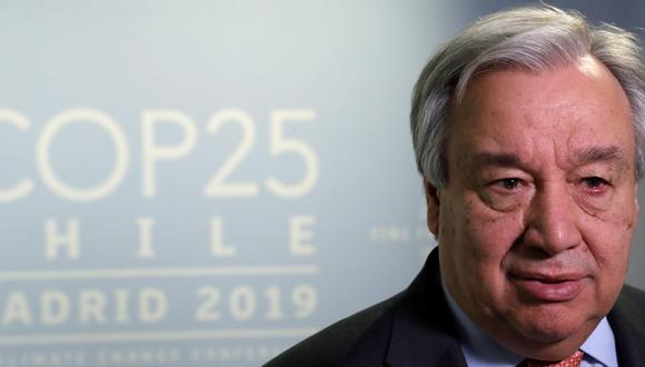 António Guterres, secretario general de la ONU. (EFE/Zipi).