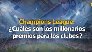 Champions League: ¿cuáles son los millonarios premios para los clubes de Europa?